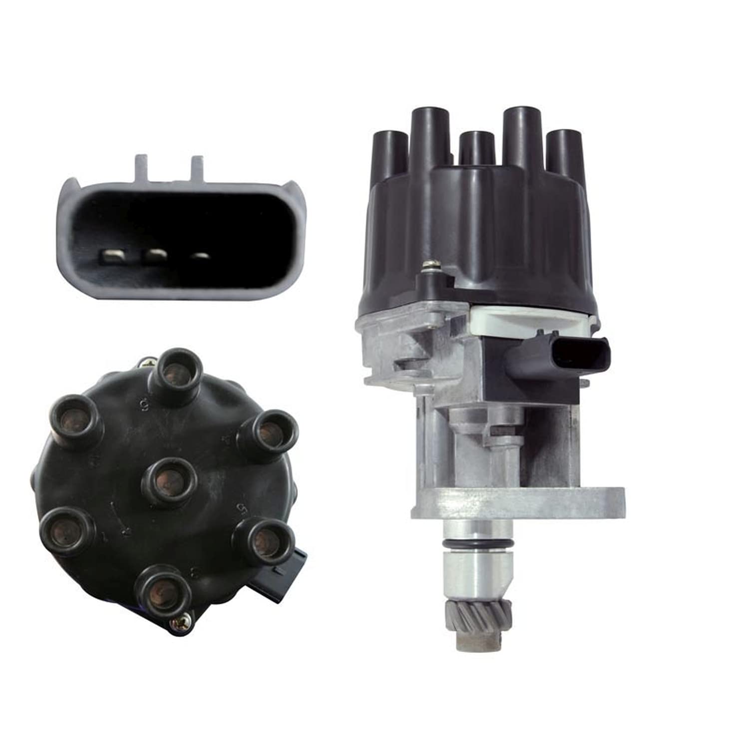 New Distributor Compatible With 1996 1997 1998 1999 2000 Chrysler Vans Voyager, Dodge Caravan Grand Caravan, Plymouth Voyager 3.0 V6, Replaces MD305060