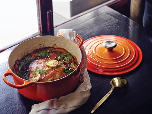 Le Creuset Enameled Cast Iron Signature Round Dutch Oven, 2 qt., Flame