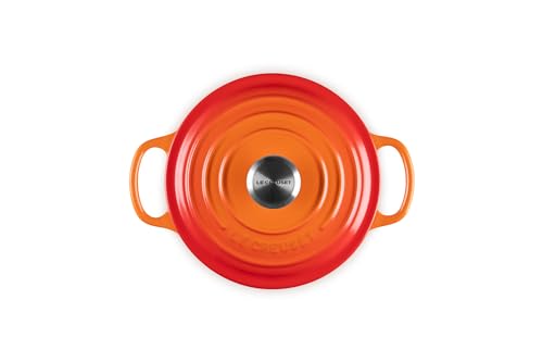 Le Creuset Enameled Cast Iron Signature Round Dutch Oven, 2 qt., Flame