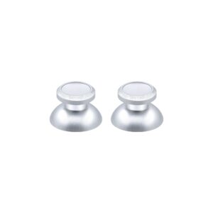 Gam3Gear Aluminum Alloy Metal Analog Thumbstick for Xbox ONE Silver (Set of 2)