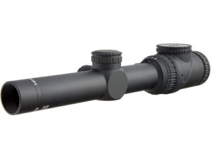 trijicon 266978 accupoint 1-6x24 riflescope with bac green triangle post reticle, 30 mm tube,black