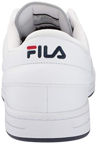 Fila mens Men's Fila Tennis 88 Sneaker, White/Navy/Red, 9.5 US