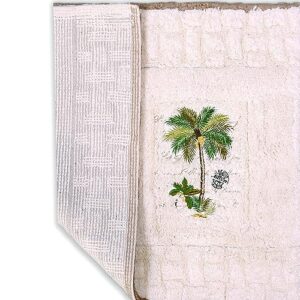 Avanti Linens - Bath Mat, Soft & Absorbent Rug, Nature Inspired Bathroom Accessories (Colony Palm Collection)