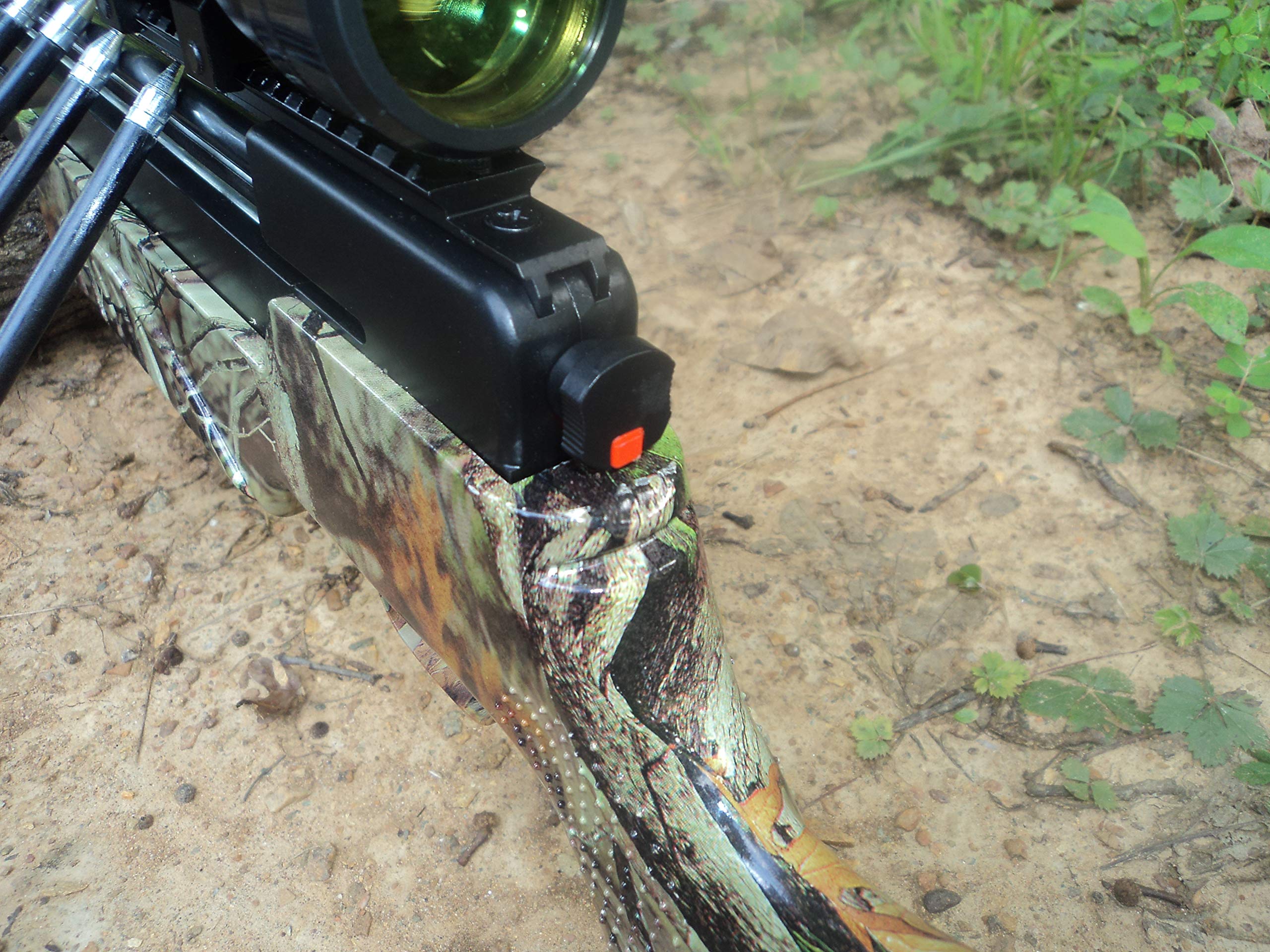 170 lbs WT-GOLIATH 75 shoot (steel ball) repeating arrow Hunting Crossbow with 3 x 32 scope (arrows and balls)