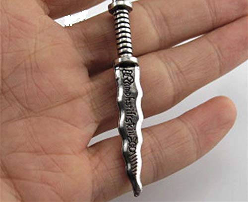 'Once Upon a Time' Inspired Rumpelstiltskin Dagger Pendant Necklace