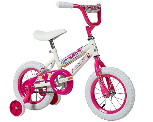 Dynacraft Magna Sweetheart 12" Children's Bike – Fun and Colorful Design, Sturdy and Durable, Perfect for Kids Learning to Ride, Easy to Assemble, Ideal for Young Riders