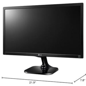 LG 24M47VQ 24-Inch FHD 1080p LED-lit Monitor, Black