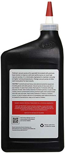 Robinair 13203.0 Premium High Vacuum Pump Oil - 1 Quart