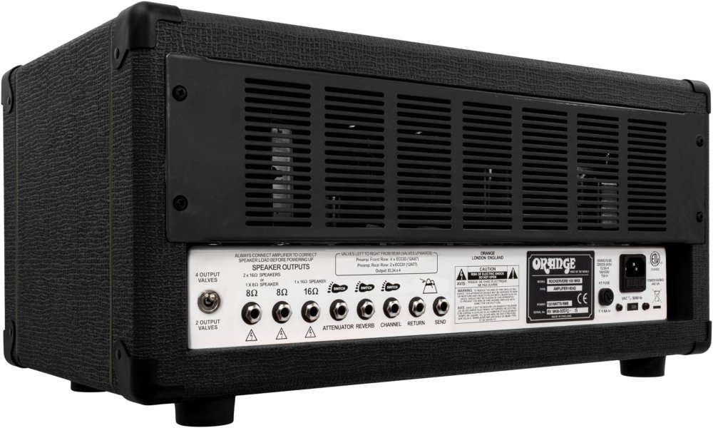 Orange Rockerverb 100 MKIII - 100-Watt 2-Channel Tube Head - Black