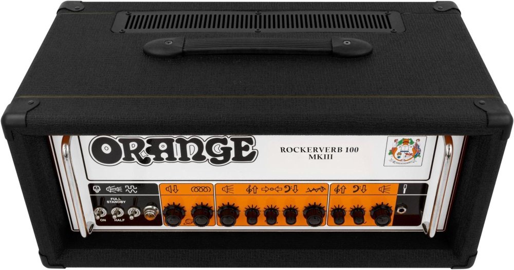 Orange Rockerverb 100 MKIII - 100-Watt 2-Channel Tube Head - Black