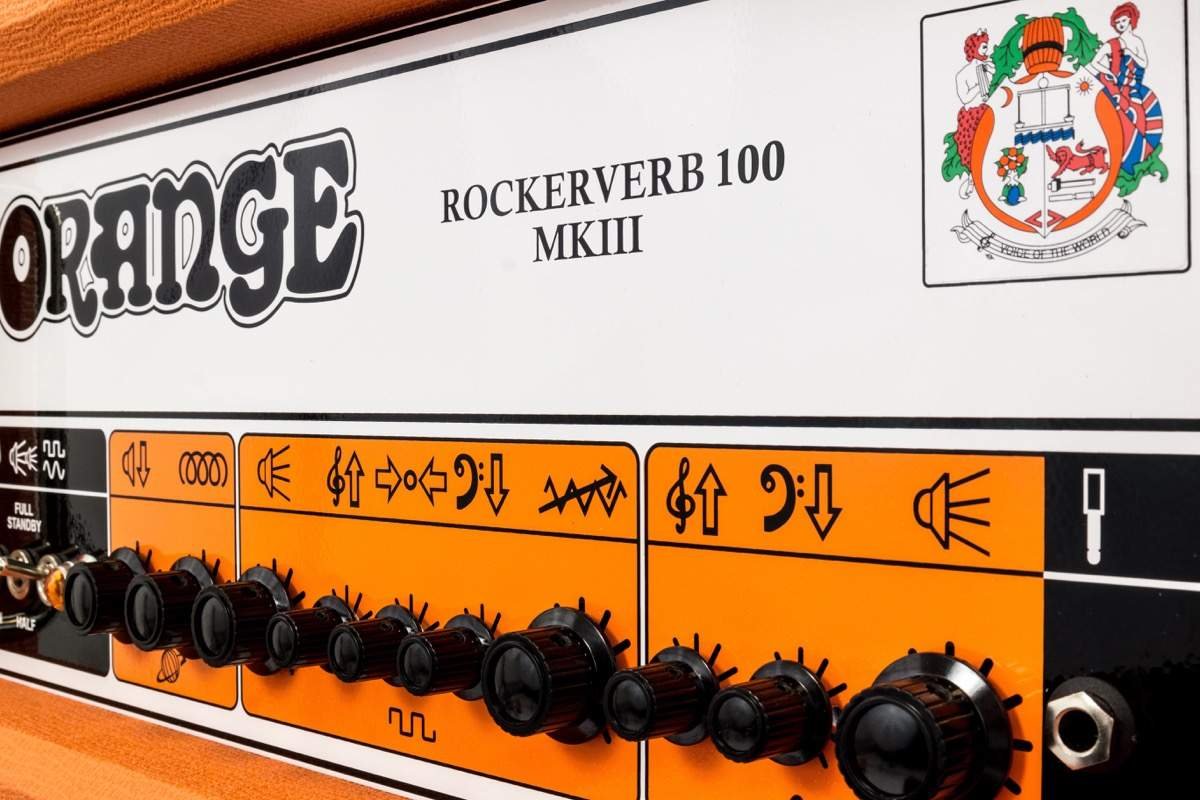 Orange Amps Rockerverb MKIII 100 Tube Guitar Amp Head (Orange)