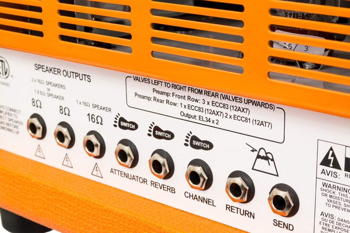 Orange Amps Rockerverb MKIII 100 Tube Guitar Amp Head (Orange)