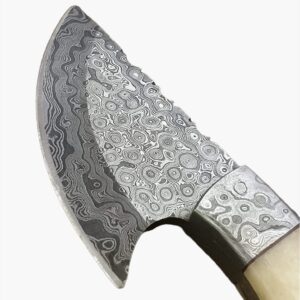 Poshland Custom Handmade Damascus Steel Knife, Bone Collector - Beautiful knife (BC-1093)