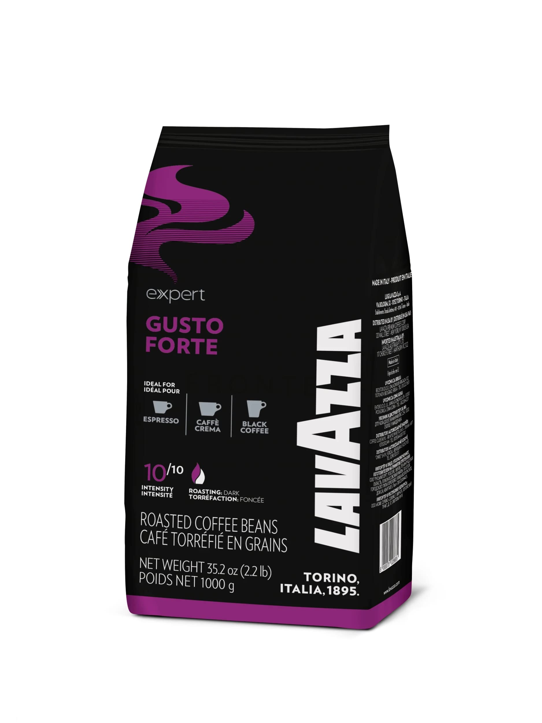 Lavazza Gusto Forte Espresso Beans 2.2 lbs