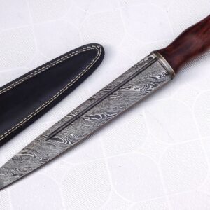 Poshland REG-212, Custom Handmade Damascus Steel 17 Inches Dirk Blade Knife (REG-212)