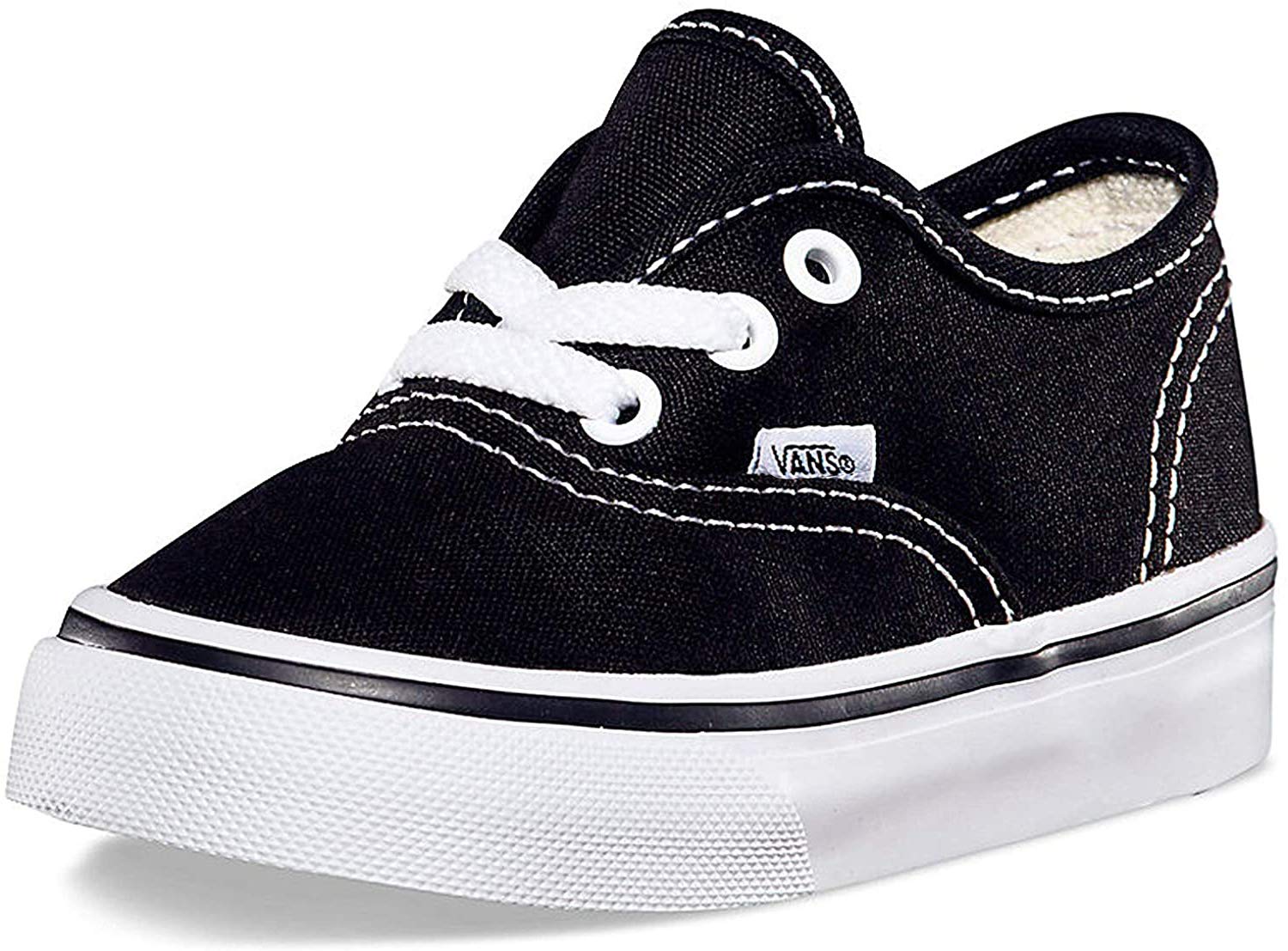 Vans Kids' Authentic Core Skate Shoe Black 3