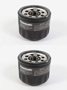 kawasaki 49065-0721 oil filter replaces 49065-7007 (2 pack)