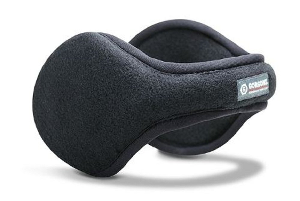 Gorgonz By 180s Men's Performance Work Gear Basic Fleece Ear Warmers (Black)