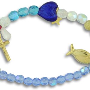 Gifts Catholic Inc The Life of Jesus Bracelet with Beads and Charms