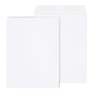 Staples 486949 Gummed Catalog Envelopes 9-Inch L X 12-Inch H White 250/Box (486949R)