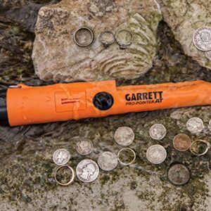 Garrett Pro Pointer AT Metal Detector Waterproof with Camo Digger's Pouch and Edge Digger