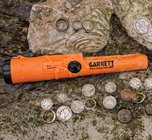 Garrett Pro Pointer AT Metal Detector Waterproof with Camo Digger's Pouch and Edge Digger