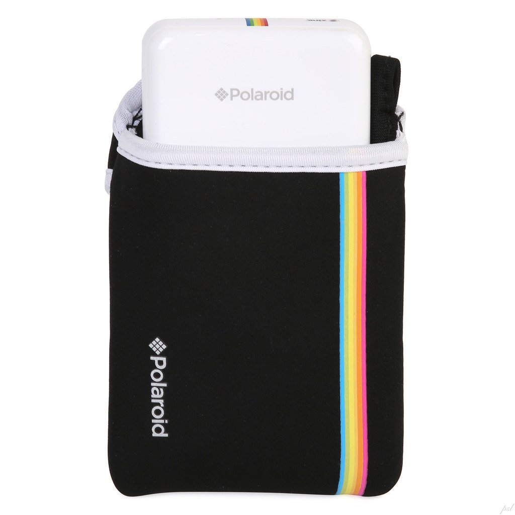 Zink Polaroid Neoprene Pouch for The Polaroid ZIP Mobile Printer (Black)