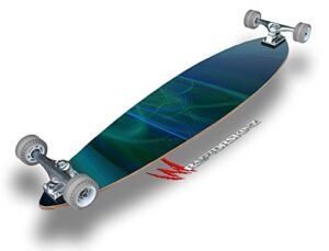 ping - decal style vinyl wrap skin fits longboard skateboards up to 10"x42" (longboard not included)