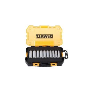 DEWALT DWMT73815 Metric Drive Deep Socket Set (10 Piece), 1/2"