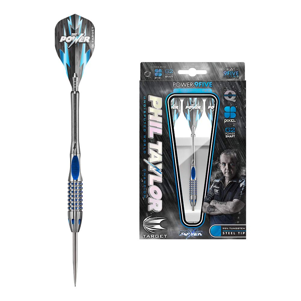 Target Darts - Phil Taylor Power 9Five Generation 2 22G Steel Tip Darts