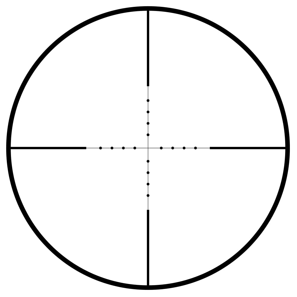 Vantage Riflescope 3-9x40 AO, 1", Mil Dot (Wire)