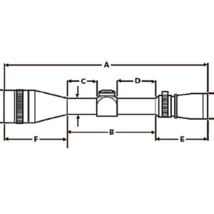 Vantage Riflescope 3-9X50, 1", Mil Dot (Wire)