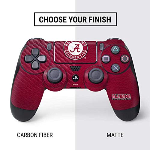 Skinit Decal Gaming skin compatible with PS4 Controller - Officially Licensed University of Alabama University Seal Design