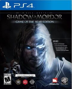 middle earth: shadow of mordor game of the year - playstation 4