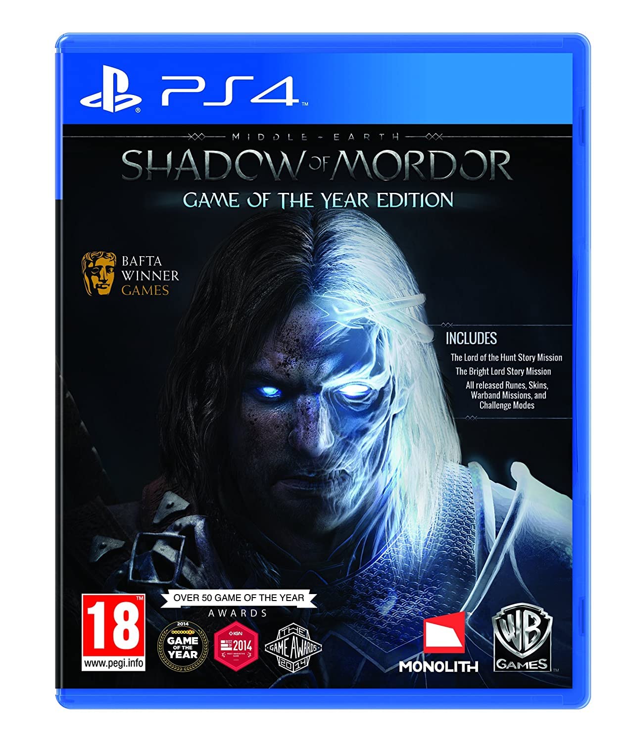 Middle-Earth: Shadow of Mordor GOTY (PS4)