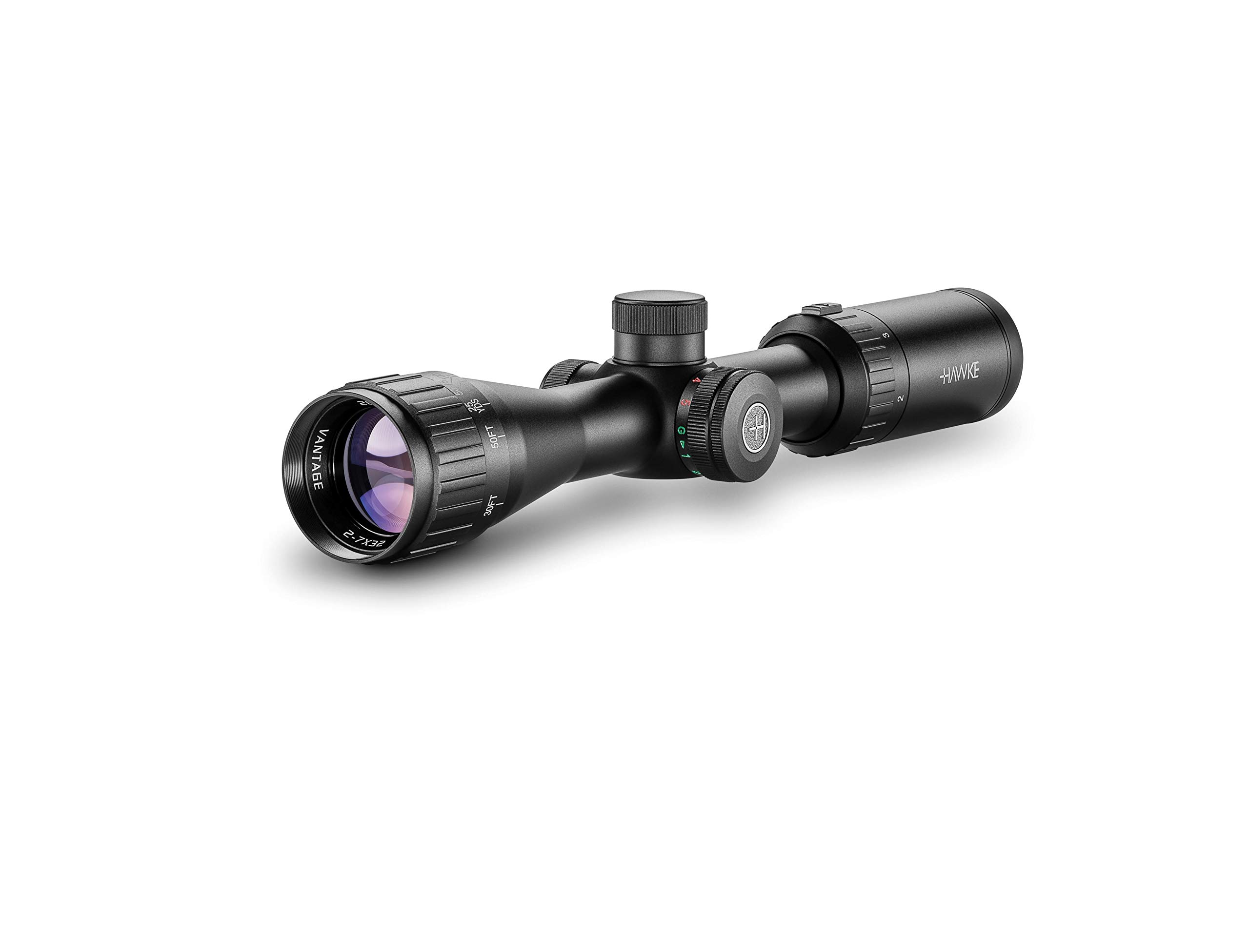 Vantage IR Riflescope 2-7X32 AO, 1", Mil Dot (Etched)