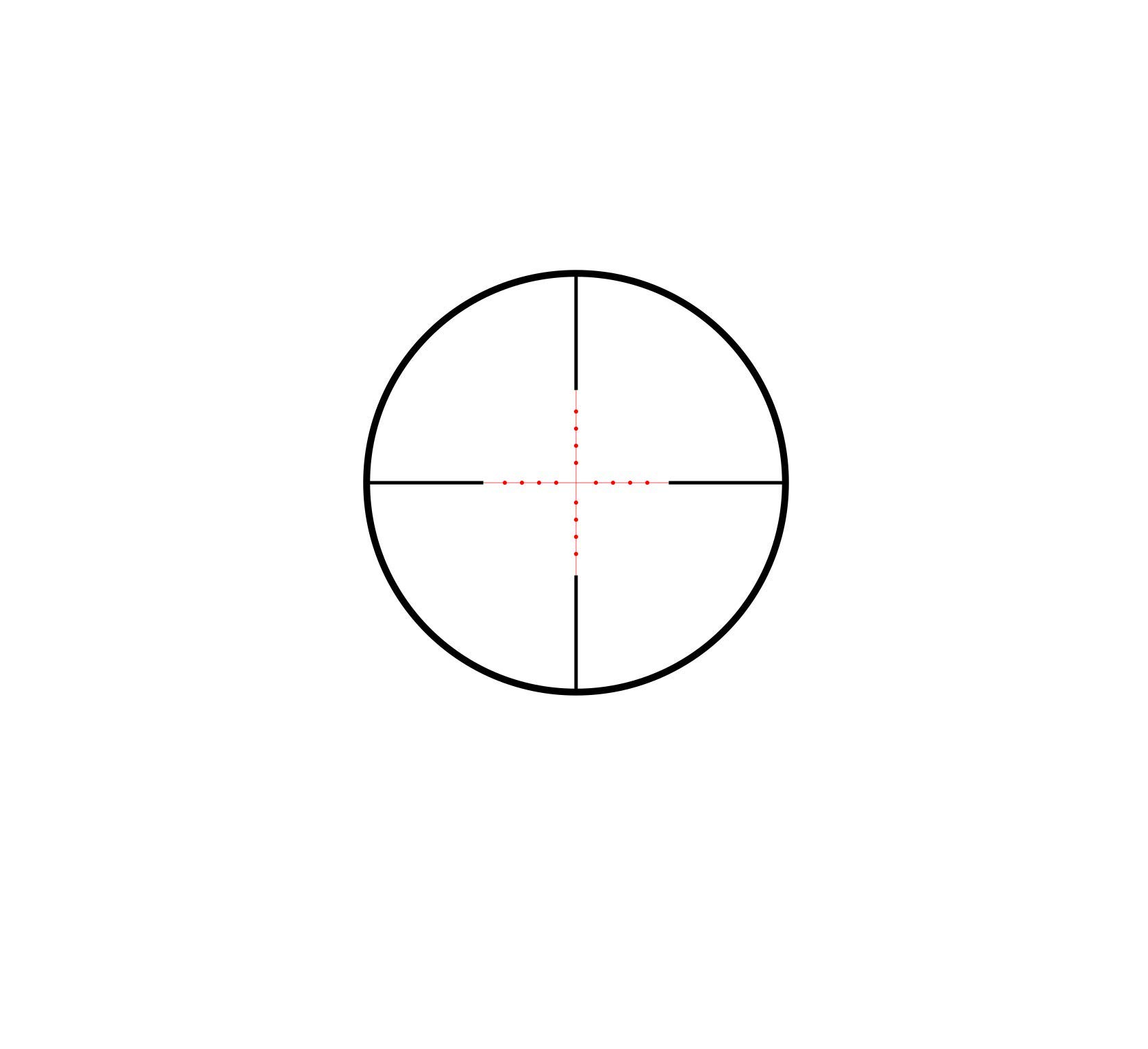 Vantage IR Riflescope 4-16x50 AO, 1", Mil Dot (Etched)