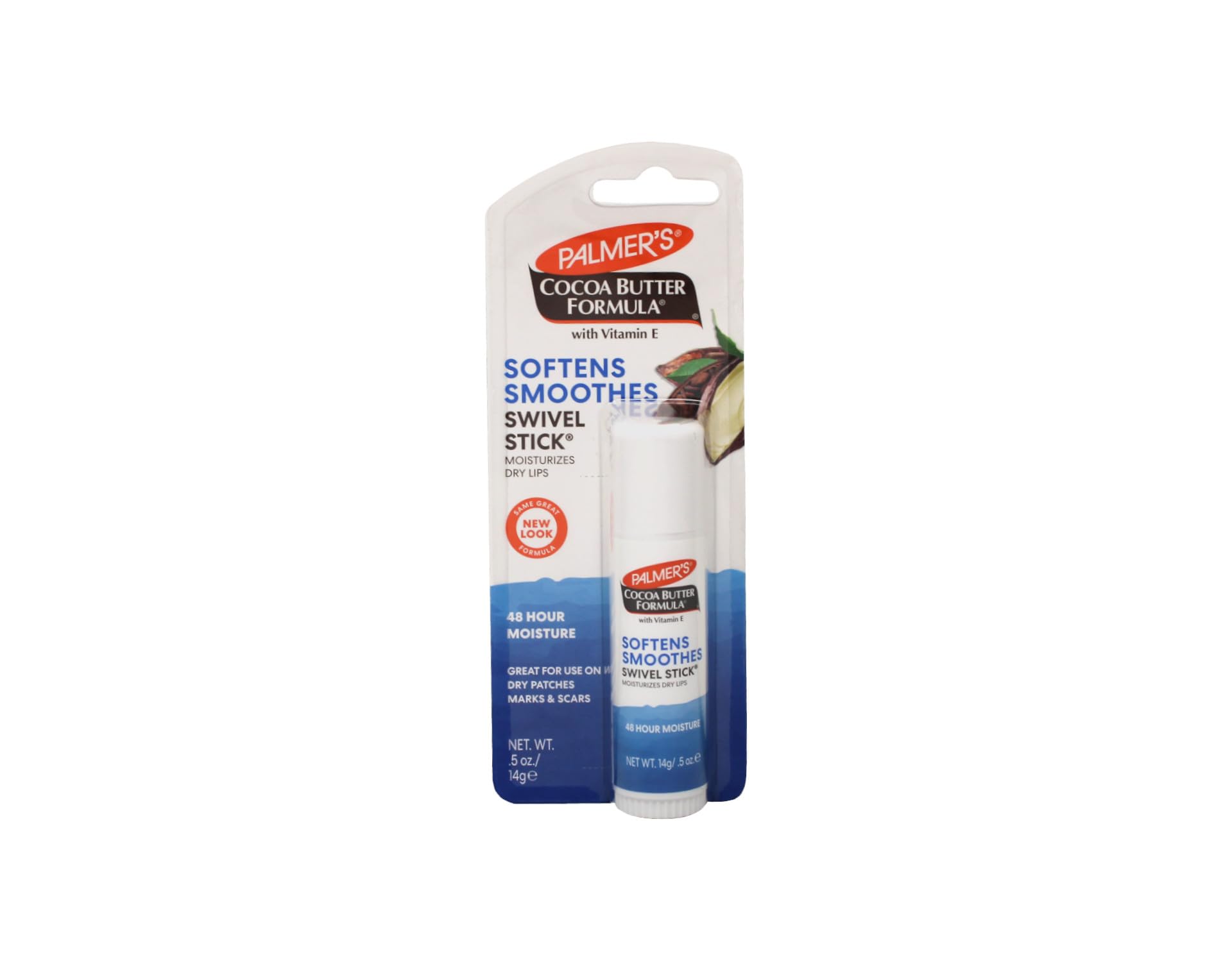 Palmer's Cocoa Butter Formula with Vitamin E, Swivel Stick, 0.5 Oz (Pack of 4)