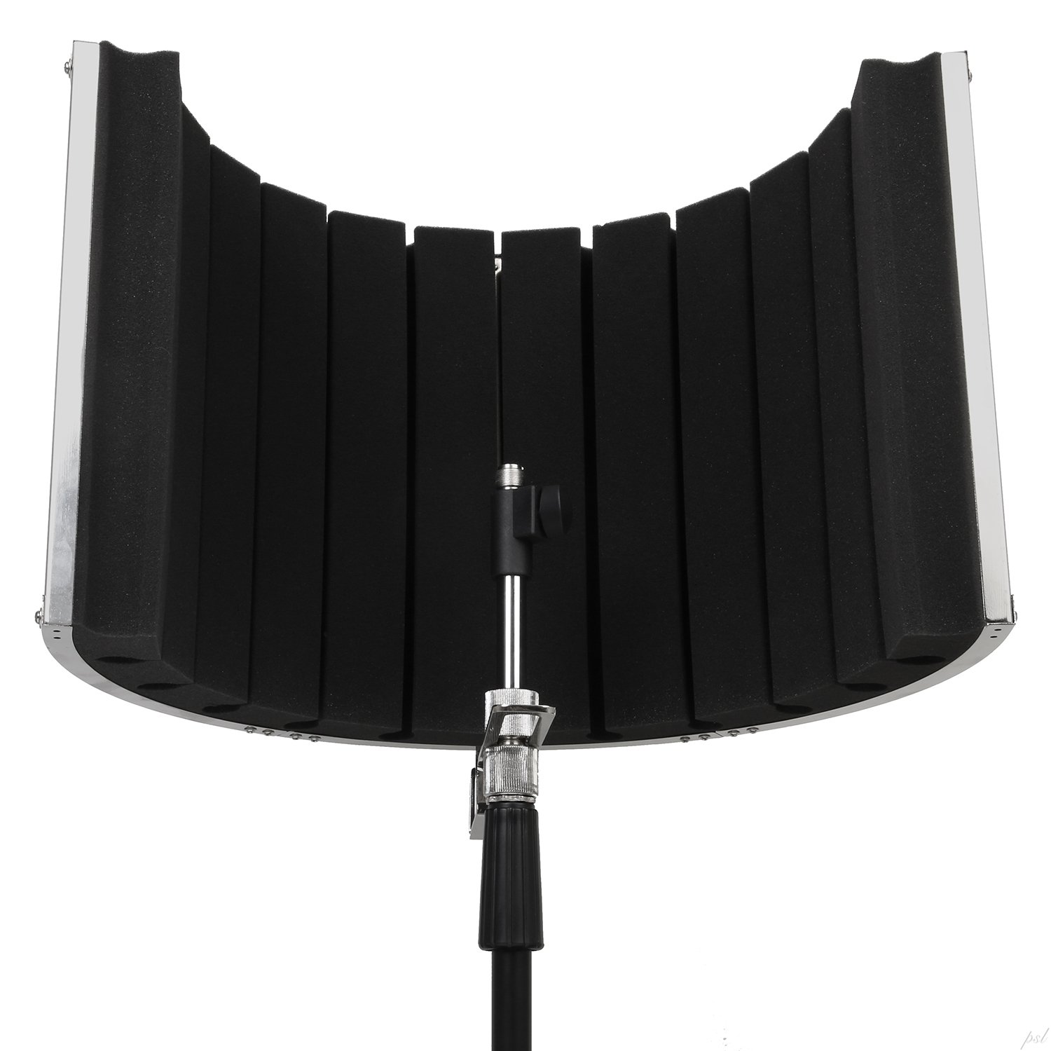 LyxPro VRI-20 Sound Absorbing Acoustic Foam Isolation Portable Microphone Shield, Vocal Recording Panel, High Performance - Stand Mountable