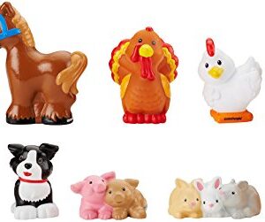 Fisher-Price Little People Farm Animal Friends with Baby Bunnies & Piglets