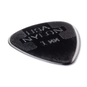 JIM DUNLOP 44P1.0 Nylon Standard, Black, 1.0mm, 12/Player's Pack