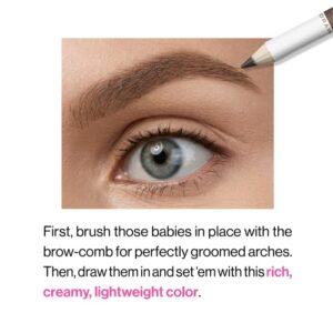 Eyebrow Makeup By wet n wild Color Icon Brow Pencil, Blonde Moments, Light Brown Eyebrow Pencil and Brush