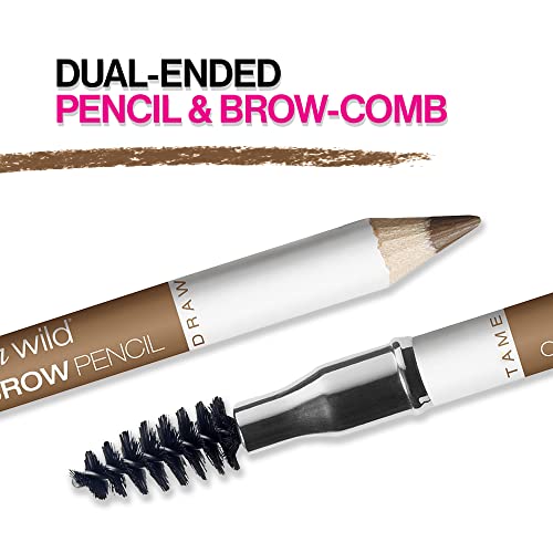 Eyebrow Makeup By wet n wild Color Icon Brow Pencil, Blonde Moments, Light Brown Eyebrow Pencil and Brush