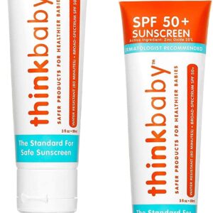 Thinkbaby Sunscreen SPF 50+ 3oz 88ml 2 Packs2