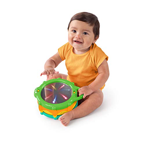 Bright Starts Light & Learn Drum with Melodies, Ages 3 Months +