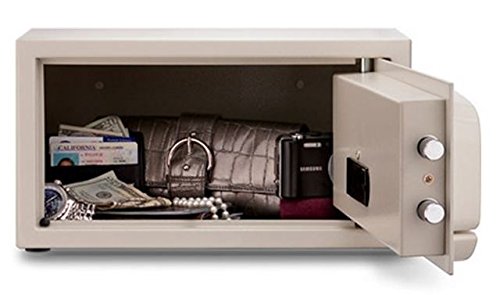 Mesa MH101E-WHT-KA Hotel Safe in White with Electronic Lock