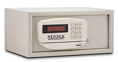 Mesa MH101E-WHT-KA Hotel Safe in White with Electronic Lock