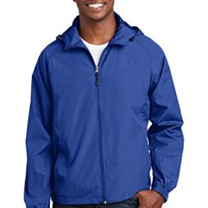 Sport-Tek Hooded Raglan Jacket XL True Royal