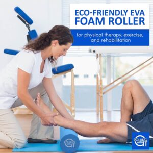 Rolling With It Foam Roller with High Density for Physical Therapy, Muscle Roller for Exercise and Muscle Recovery, Eco-Friendly Back Roller, Firm and Smooth Surface Massage Roller, Size: 13 inches