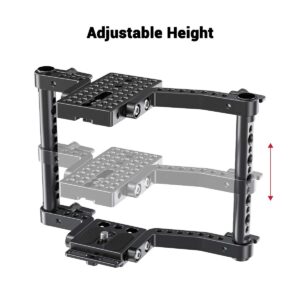 SMALLRIG VersaFrame DSLR Camera Medium Cage for Canon/for Nikon/for Sony – 1584